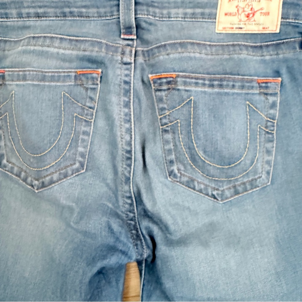 True Religion Women's Skinny Jeans in Light Blue, size 32 - Picture 6 of 6